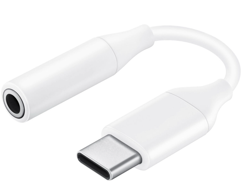 ADAPTATEUR USB-C vers JACK 3.5mm BLANC SAMSUNG